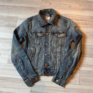 Grunge Y2K H&M Slim Fit Denim Jacket